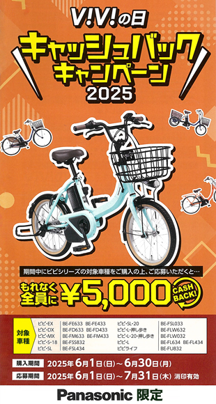 ViViの日 キャッシュバックキャンペーン2025